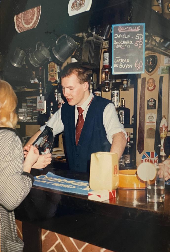 Alex and family owned the only English-style pub and winebar in Beaune - the legendary Pickwicks